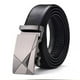 thumbnail image 4 of Cinturón de hombre con hebilla automática y diseño de lichi, cinturón sencillo para traje informal tipo Joker, 4 of 5