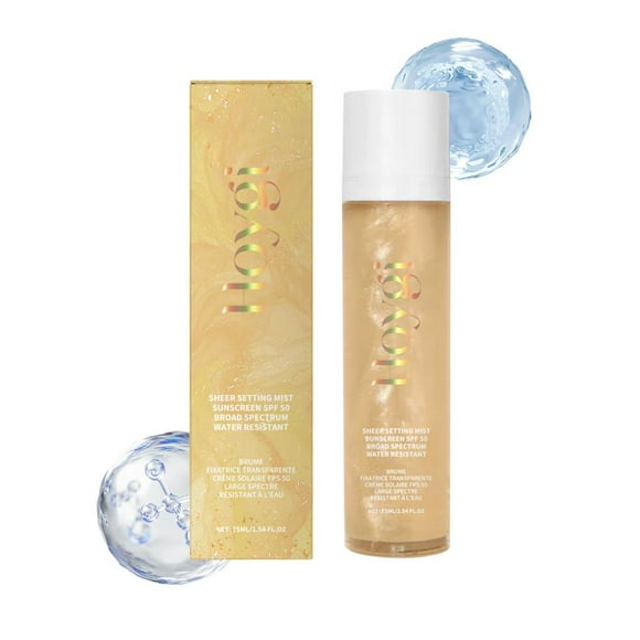 yellowHoygi makeup moisturizing protective spray moisturizing refreshing light texture non-greasy moisturizing protective spray