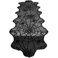 thumbnail image 1 of 14 x 48 Inch Halloween Table Runner, Black Lace Spider Web Table Runner, Halloween Decoration Lace Table Runner, Table Linens Topper for Halloween Party Dinner Table Decor, 1 of 7
