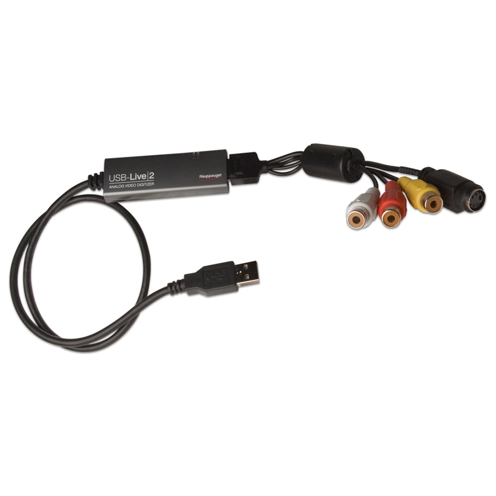 Hauppauge USBLive2 Analog Video Digitizer, Black