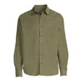 thumbnail image 5 of George Men's Corduroy Shirt with Long Sleeves, Sizes S-3XL, 5 of 5