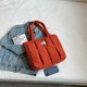 thumbnail image 3 of Bolsa de hombro acolchado de algodón con asa superior para mujer para viajes de oficina (naranja) Ehuebsd Para Estrenar, 3 of 9