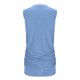 thumbnail image 5 of Blusas para las Mujeres Casual Verano Color Sólido Cuello Redondo Bolsillo sin Mangas Tanque Blusa, Poliéster Casual Top, Lavado de Manos, 5 of 6