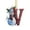 V, variant on Personalized Snowman Christmas Ornament With Custom Initial A-Z, Xmas Ornament, Monogram Tree Decoration, Holiday Keepsake Gift For Couples, Stocking Stuffer, Decor