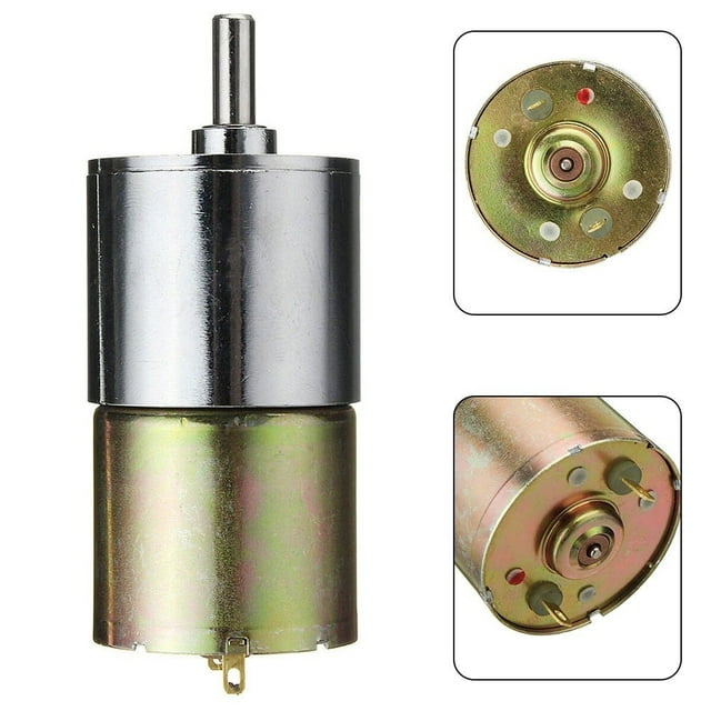 DC 12V 2RPM- 1000RPM High Torque Electric Gear Box Motor Speed Reduction