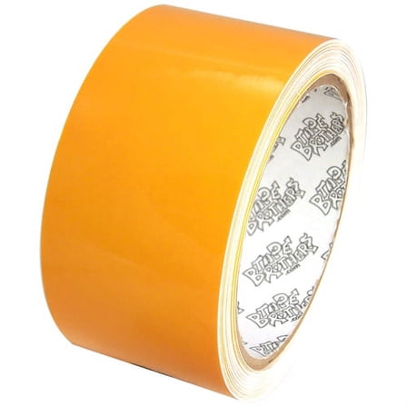 Tape Planet 3 Mil 2 X 10 Yard Roll Yellow Outdoor Vinyl Tape