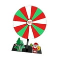 thumbnail image 4 of Abbracc Roue Rotative Jeu à Boire avec Support Multi-Fentes Roue de Roulette Modifiable pour Père Noël Arbre, 4 of 9