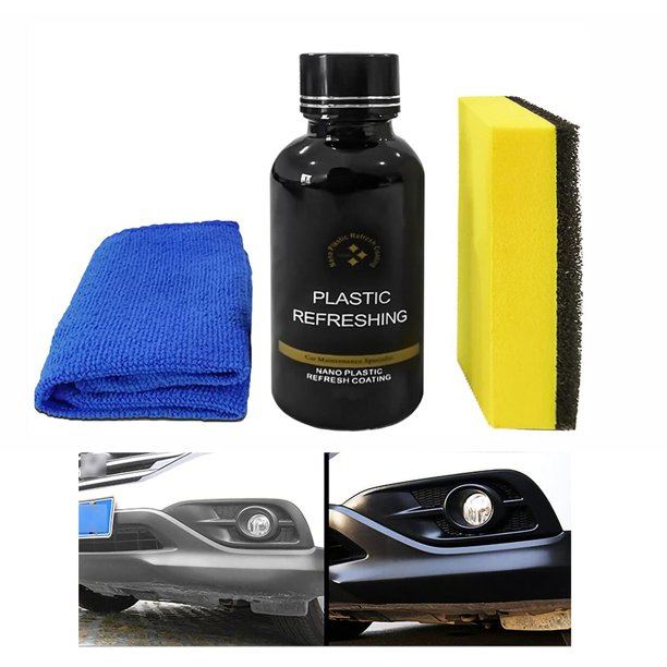 50ml Liquid Car Plastic Part Retreading Agent Auto Leather&Plastic Refurbishment Paste Car