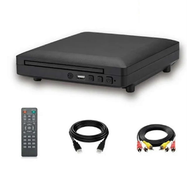 Portable DVD Player External USB and HDMI-Compatible Port RV EU Plug