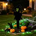 thumbnail image 5 of Halloween Ghost Decor 5 X 3 Inch Glow in The Dark Halloween Decorations Outdoor Halloween Yard Decor for Lawn Porch Haunted House Party, 5 of 5