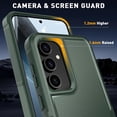 thumbnail image 2 of KOMI for Samsung Galaxy S25 Plus Case with HD Screen Protector, 10 FT Military Grade Drop Protection, Anti-Slip Phone Case, Green, 2 of 5