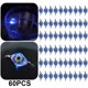thumbnail image 1 of Señuelo Pesca LED Que Atrae La Los Peces Forma Ojo para El () Azul, 1 of 5