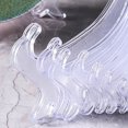 thumbnail image 3 of CSChome Support de Plaque Suspendu Décorations de Mariage Maison 2/5/10 Pcs Supports de Plaque en Plastique Transparent Structure Triangulaire Support Stable Pliable, 3 of 6