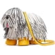thumbnail image 1 of Bolso bandolera de piel sintética para mujer, diseño de perro, 1 of 4