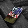 thumbnail image 4 of WIRESTER Shockproof Soft Rubber Cover Case for Samsung Galaxy S26+ / S26 Plus 6.7" 2026, Vintage American USA Flag Deer, 4 of 5