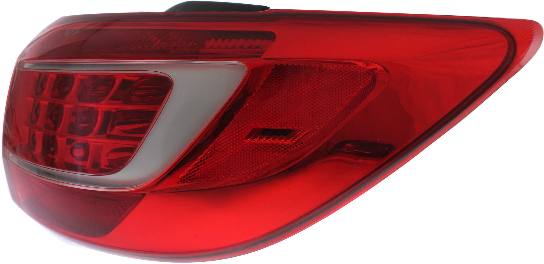 Tail Light Compatible With 2011-2013 Kia Sportage Right Passenger Side, Outer With bulb(s)