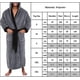 thumbnail image 3 of Bata de baño larga con capucha y forro polar para hombre, 3 of 3