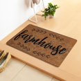 thumbnail image 3 of Welcome Doormat Rustic Farmhouse Front Door Mat, Brown Coir Style Non Slip Entry Rug for Porch Patio Indoor Outdoor Home Entrance Decor 17.7 x 29.5 Inch, 3 of 4