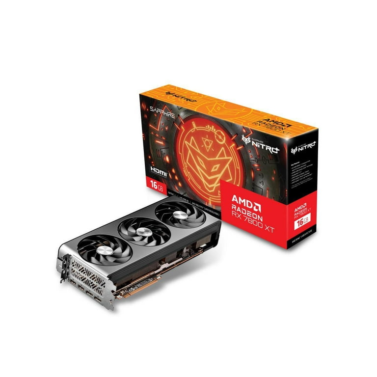 SAPPHIRE NITRO+ Gaming Radeon RX 7800 XT 16GB GDDR6 ATX