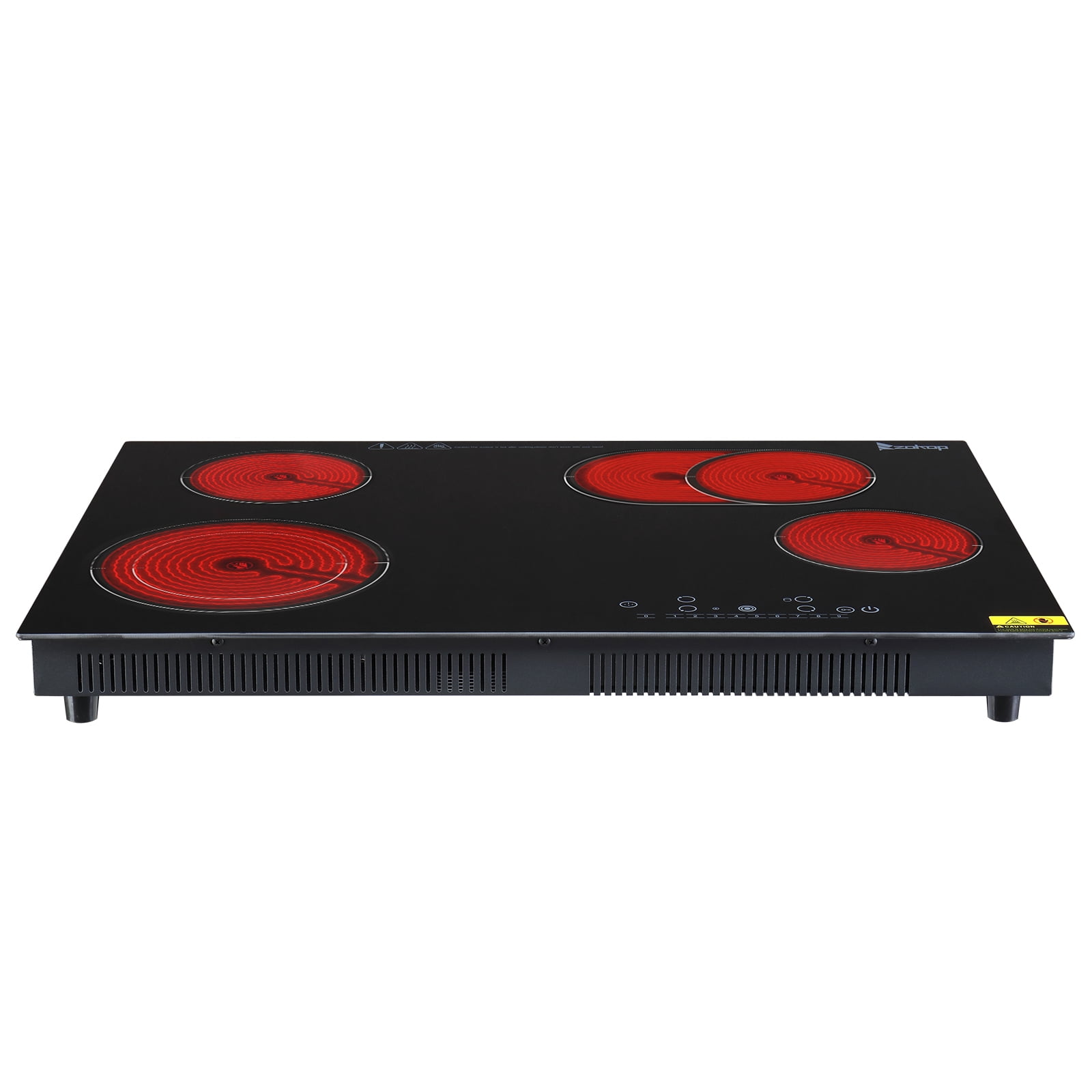 UbesGoo 30 inch 4 Burners Electric Ceramic Cooktop 7200W