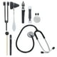 thumbnail image 3 of Equipo de diagnóstico para estudiantes de medicina, equipo de diagnóstico médico, otoscopio, kit de percusión para reflejos, kit de iniciación para enfermera técnica, uso conveniente, 3 of 12