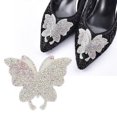 thumbnail image 4 of Pegatinas De Diamantes De Imitación, 2 Pegatinas De Mariposa De Cristal Con Taladro De Cristal Para Ropa ANGGREK Otros, 4 of 8