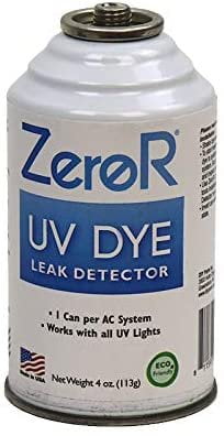 ZeroR AC UV Dye Leak Detector R134_ R12_ R22_ 1 Can 