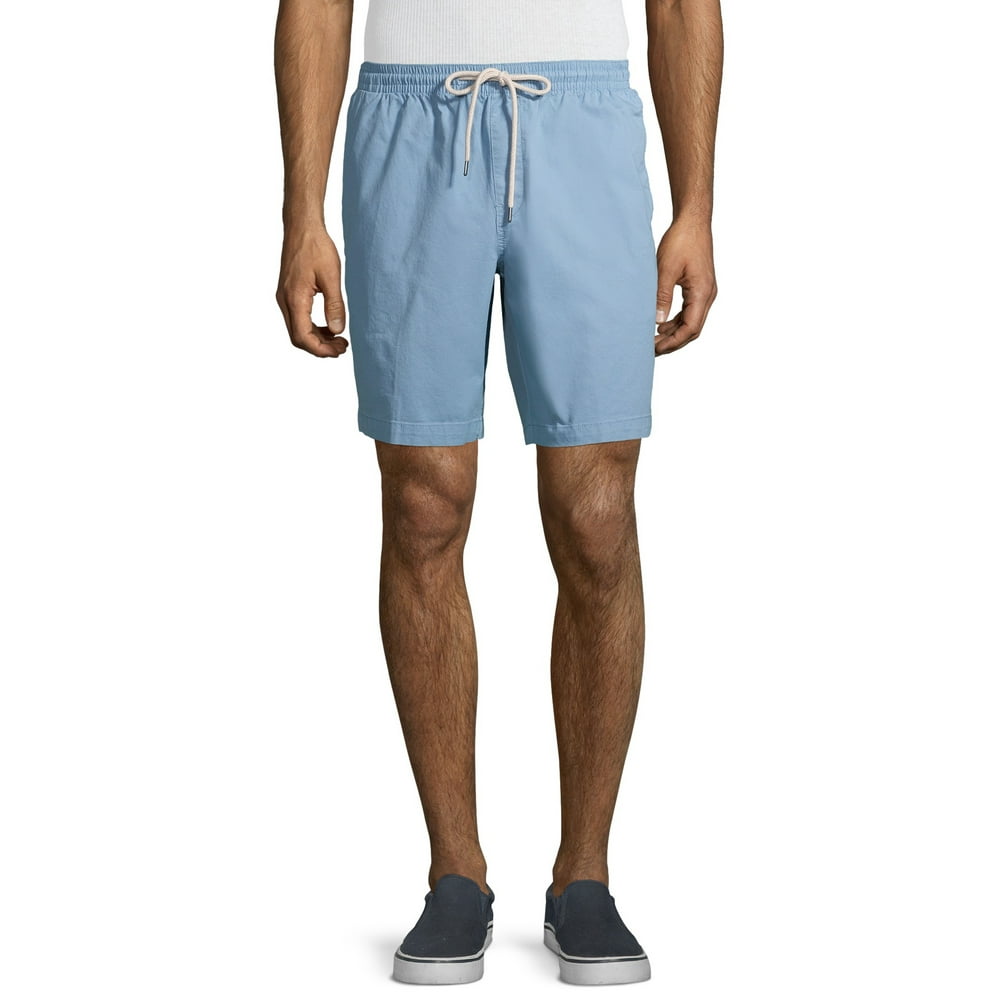 george men's knit jogger shorts