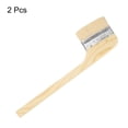 thumbnail image 3 of Uxcell Paint Brush 2 Pcs 4" Brush Width Soft Wool Variety Angled Bend Brushes Radiator Paint Brush, 3 of 6