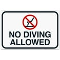thumbnail image 1 of No Diving Allowed Sign, Pool Sign,, 1 of 1
