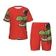 thumbnail image 1 of Balery Cool Crocodile With Sunglasses Conjunto de Pijama Infantil de Manga Corta con Estampado – Ropa de Dormir de Algodón Suave-3X-Large, 1 of 6