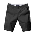 thumbnail image 4 of JTieacloth Mens Classic Chino Short Mens Lightweight Casual Trend Shorts,Black, 4 of 6