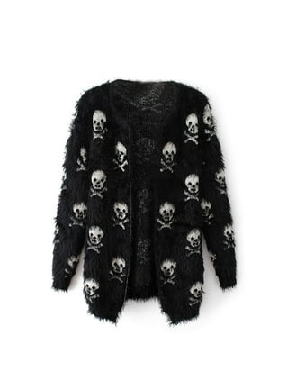 Womens Skull Cardigan