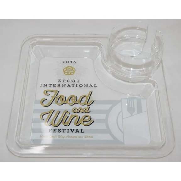 Disney 2016 Epcot International Food & Wine Festival Appetizer Plate