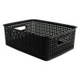 thumbnail image 4 of Weave Bins, 14.25 X 10.25 X 4.75, Black, 2/pack | Bundle of 2 Packs, 4 of 4