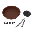 thumbnail image 1 of Solar Bird Bath Fountain Pump, Large Solar Bird Bath Fountain  For Patio, 1 of 8