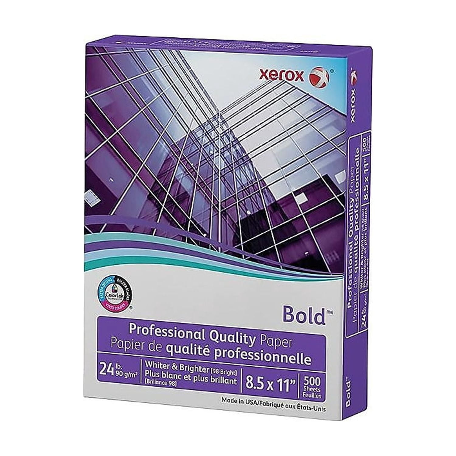 Xerox, XER3R13038, Bold Professional Quality Paper - White, 500 / Ream, White
