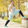thumbnail image 2 of 3 Pairs Plus Size Copper Compression Socks for Women & Men Circulation 20-30 mmHg - Better Blood Flow, Swelling , Best Support for Medical, Running, Nursing, 2 of 6