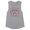 Heather Grey, variant on Candy Cane Christmas Club Women's Muscle Tank Large White