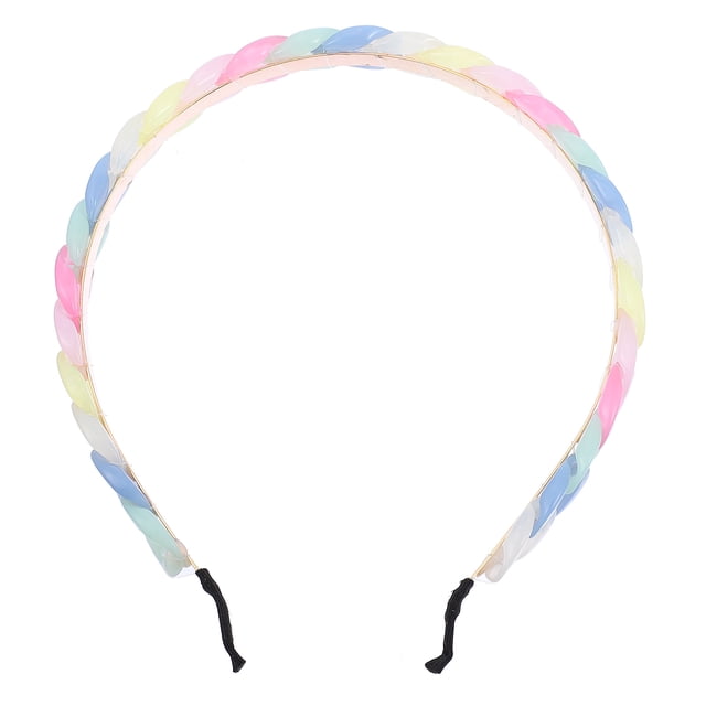 Miangastore Hairband Resin 1Set 5.9X5.5X0.7In