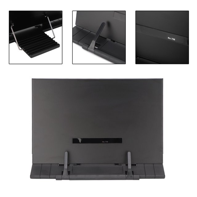 Reading Book Rack, Durable Eye Care Reading Bookshelf Metal Reading Bookshelf, For School Student Stationery Supplies Supplies