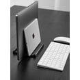 thumbnail image 5 of Vertical Laptop Stand, Adjustable Laptop Stand, Vertical, 5 in 1 Laptop Stand with 3 Slots, Space Saving for MacBook, Notebook, iPad, Laptops up to 17.3 Inches, Black, 5 of 5