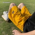 thumbnail image 4 of Dopamina, pantalones cortos americanos de secado rápido de cinco puntos, pantalones cortos de seda de hielo finos de verano para hombres, deportes y ocio, ropa exterior holgada y versátil, 4 of 5