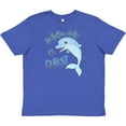 thumbnail image 3 of Inktastic Dolphin-itely the Cutest Youth T-Shirt, 3 of 5