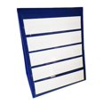 thumbnail image 6 of Schedule pocket chart for classroom, Self‑Standing Tabletop Desktop Pocket Chart, Double Sided Desktop Pocket Chart with Bonus 20 Dry Erase Cards for Classroom Home Office,A,43*33, 6 of 6