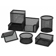 thumbnail image 3 of Set De 5 Organizadores Escritorio Mesh Metalico Oficina, 3 of 5