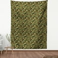 thumbnail image 3 of Ambesonne Camouflage Fabric by the Yard Upholstery, Hunter in Forest, 2 Yards, Green Brown Khaki, 3 of 4