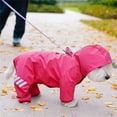 thumbnail image 5 of Dog Jackets Raincoats PetRaincoat Hiking Clothes FourSeason Outdoor Waterproof Rain Coat for Small Puppy Supply, 5 of 9