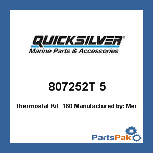 New Mercury Mercruiser Quicksilver OEM Part # 807252T 3 THERMOSTAT KIT 