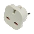 thumbnail image 2 of Dsscvnef Quality Top Converter Socket Power Good 2 Pin AC Travel Adapter UK to EU Plug, 2 of 6
